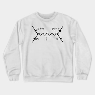 Feynman diagram Crewneck Sweatshirt